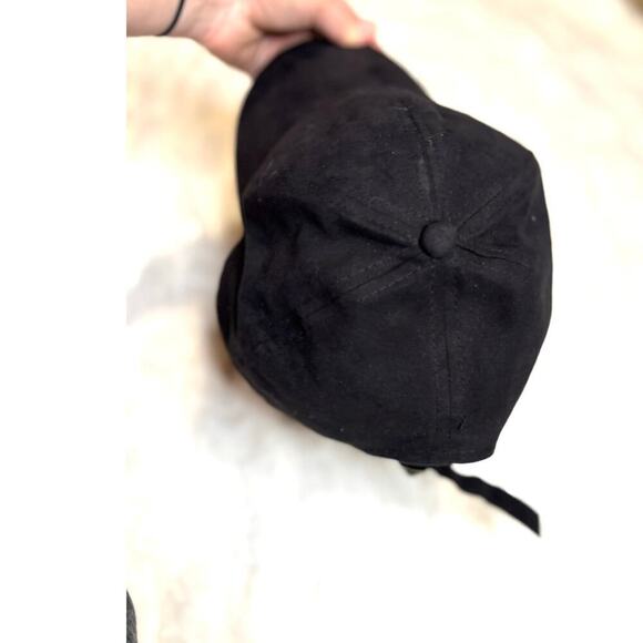 Wildred Free Unisex Black Suede Hat Baseball Cap, Men's / Women's Golf Cap - Picture 8 of 8